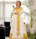 Custom Made Zuria Habesha Kemis, Yellow Tilet Eritrean & Ethiopian Traditional Fashion, Cultural Dress for Women