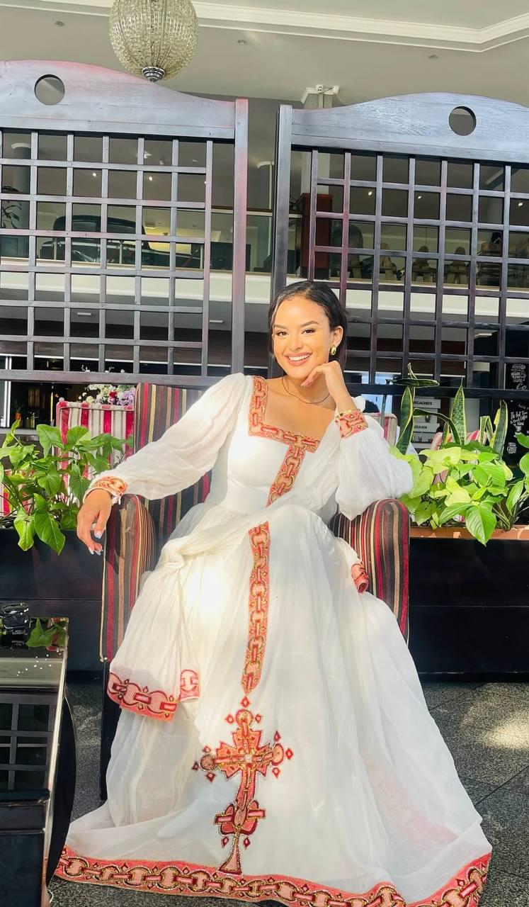 New Habesha clothing,New purple & gold Tilet Eritrean and Ethiopian Traditional Wedding Attire, Custom Made Habesha Fashion