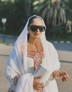Habesha Dress, New red & gold Tilet Eritrean and Ethiopian Traditional Attire, Custom Made Habesha Fashion