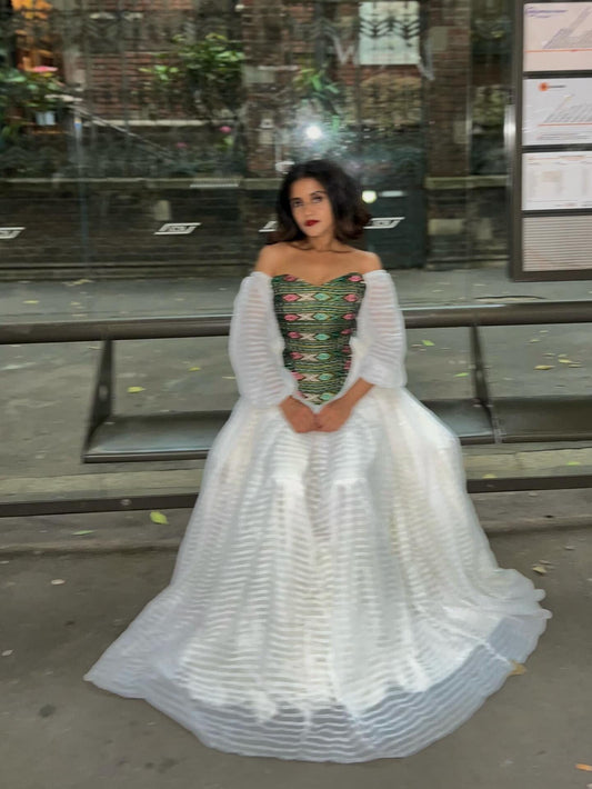 Cultural Habesha Kemis for Women, black and  gold   Tilet Eritrean & Ethiopian Traditional Church Dress