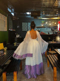 Cultural Habesha Kemis for Women, purpel   Tilet Eritrean & Ethiopian Traditional Church Dress