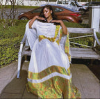 Cultural Habesha Kemis For Women, Tilet Custom Made Eritrean & Ethiopian Traditional Dress