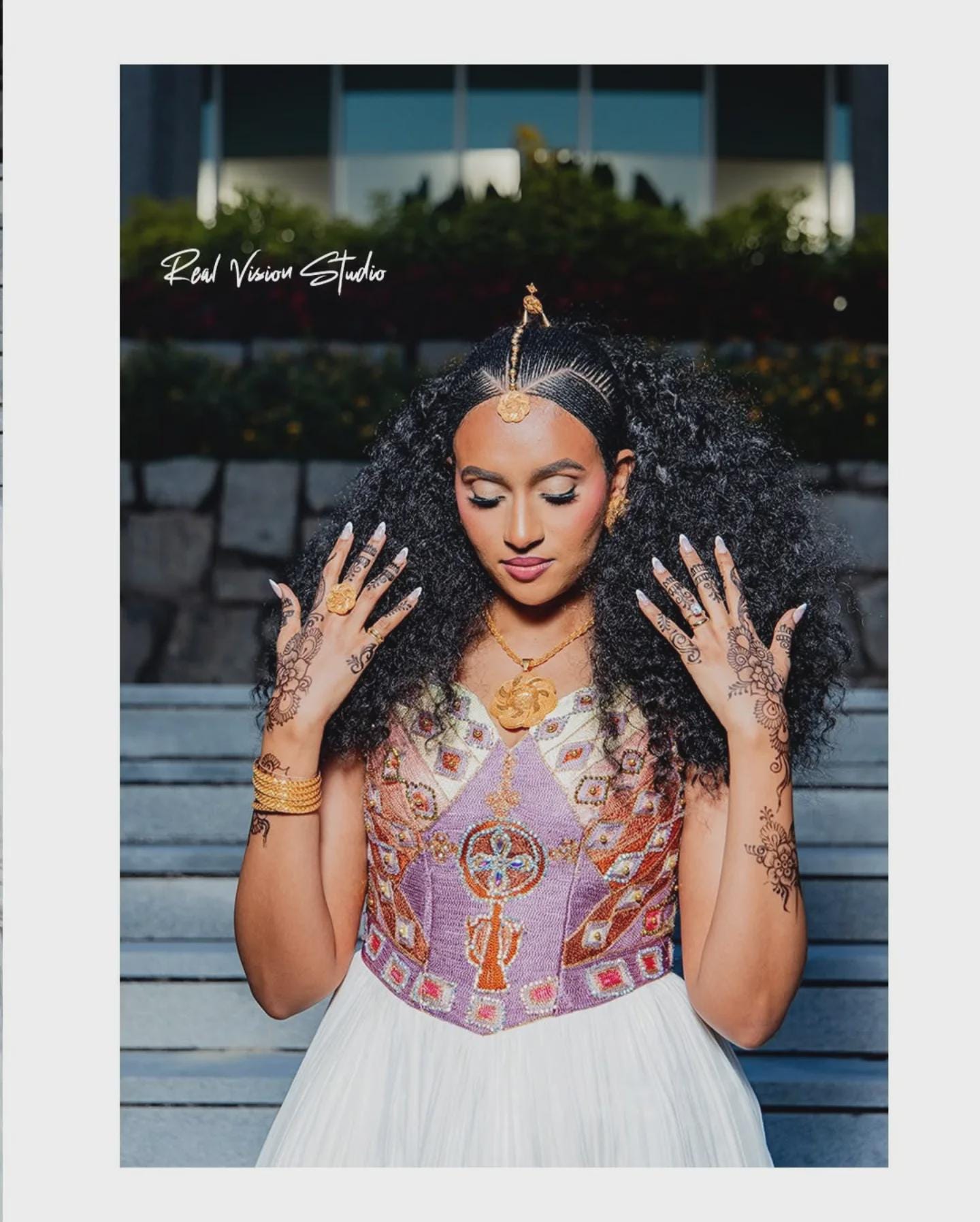 Couple Habesha Wedding Clothing, New purple  & Golden Tilet, Eritrean and Ethiopian Traditional Attire, Custom Made Habesha Fashion