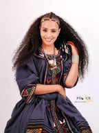 Cultural Habesha Kemis for Women, Wollo Tradtional Eritrean & Ethiopian dress