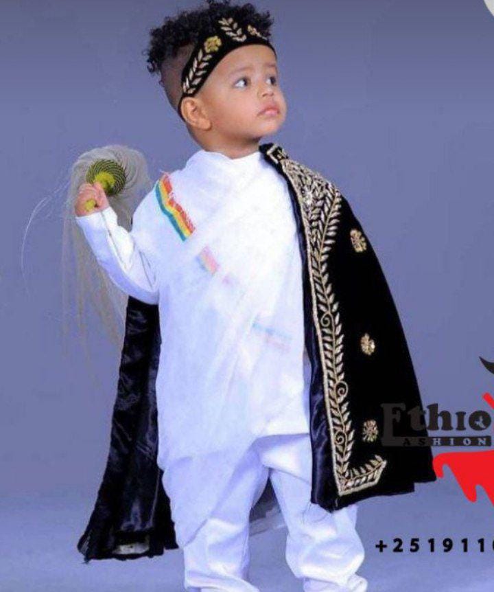 Cultural Habesha kids kaba