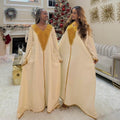Cultural Habesha Kemis for Women, Golden Tilet Free Size Eritrean & Ethiopian Traditional Dress, Handmade Fetil