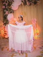 Cultural Habesha Fetil Kemis For Women, New pink Tilet Eritrean & Ethiopian Traditional Dress