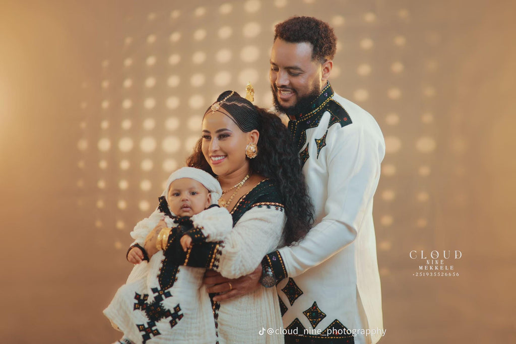 Cultural Habesha axum  Fetil Kemis For Women, New Tilet Eritrean & Ethiopian Traditional Dress