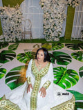 Couple Habesha clothing,New lemon  Tilet Eritrean and Ethiopian Traditional Wedding Attire, Custom Made Habesha Fashion