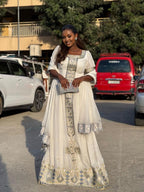 Cultural Habesha Fetil Kemis For Women, New  Tilet Eritrean & Ethiopian Traditional Dress