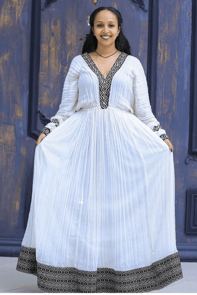 Menen Kemis Tilf Habesha Dress - EthGebya