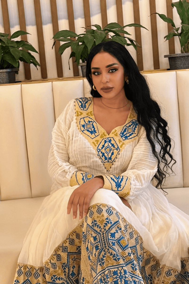 Menen Kemis Tilf Habesha Dress - EthGebya