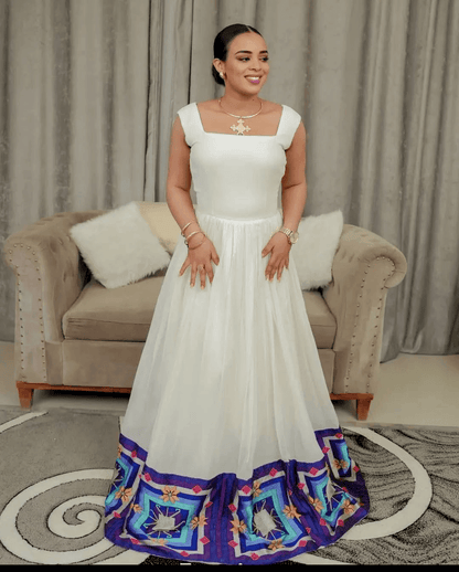 Menen Kemis Tilf Habesha Dress - EthGebya