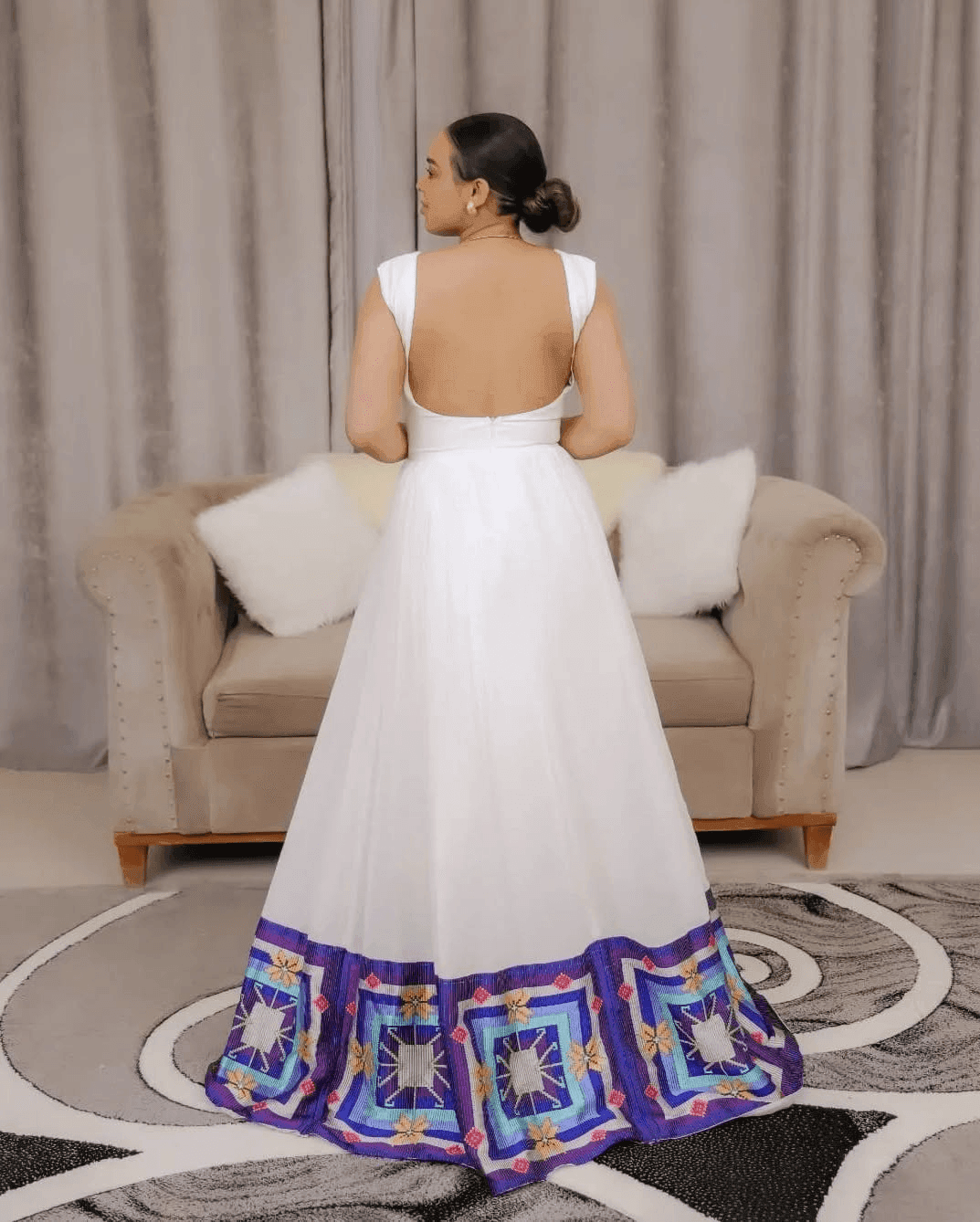 Menen Kemis Tilf Habesha Dress - EthGebya