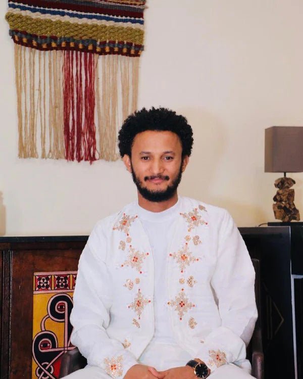 Modern Habesha Shirt for Men | Ethiopian Men’s Shirt - EthGebya